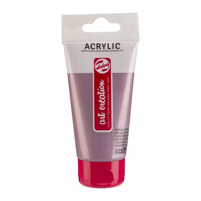 Een Acrylverf Talens Art Creation 833 metallicroze tube à 75ml koop je bij Supply Mij