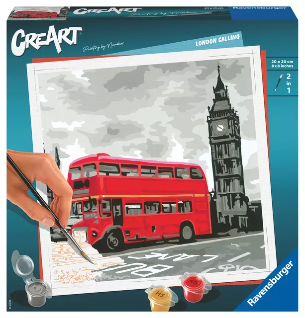 Een Schilderen op nummers CreArt London koop je bij Topkantoor Repro Creatief