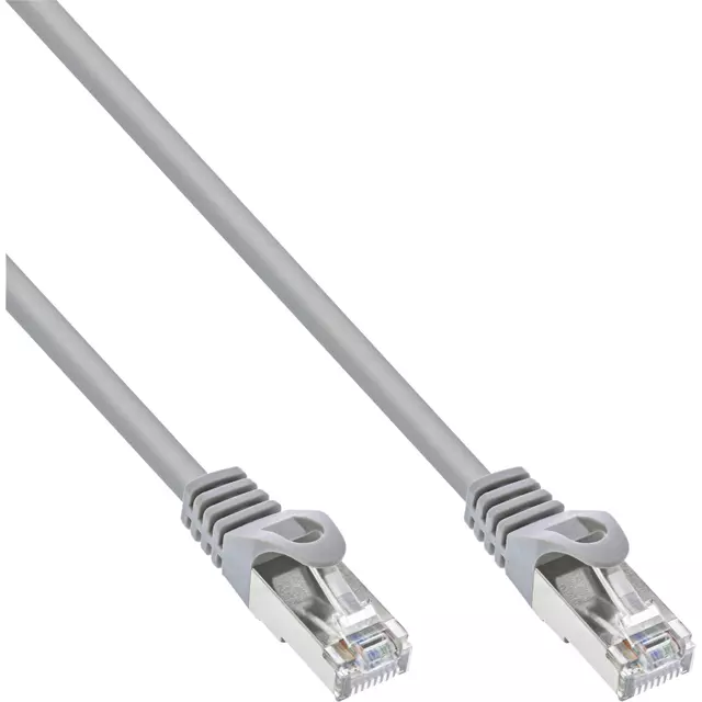 Een Kabel InLine Cat5e U UTP 20 meter grijs koop je bij BeteS