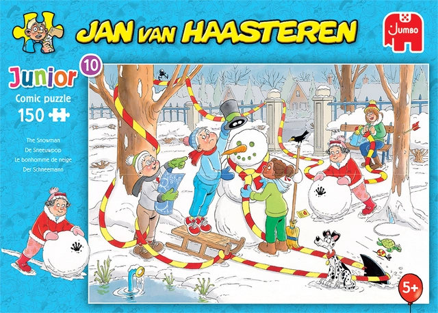 Een Puzzel JvH Junior 10 De sneeuwpop 150st koop je bij Egner kantoorspecialisten