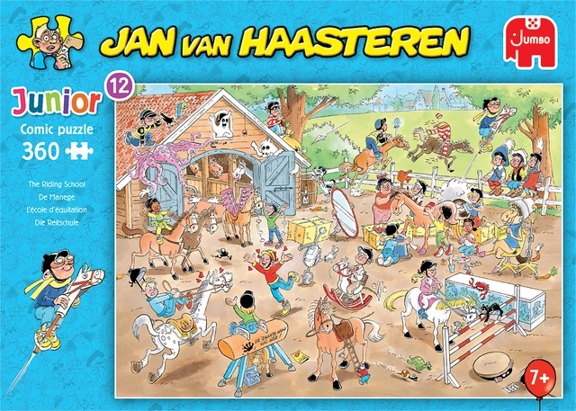 Een Puzzel JvH Junior The Riding School 360 stukjes koop je bij WinkelVolWinkels