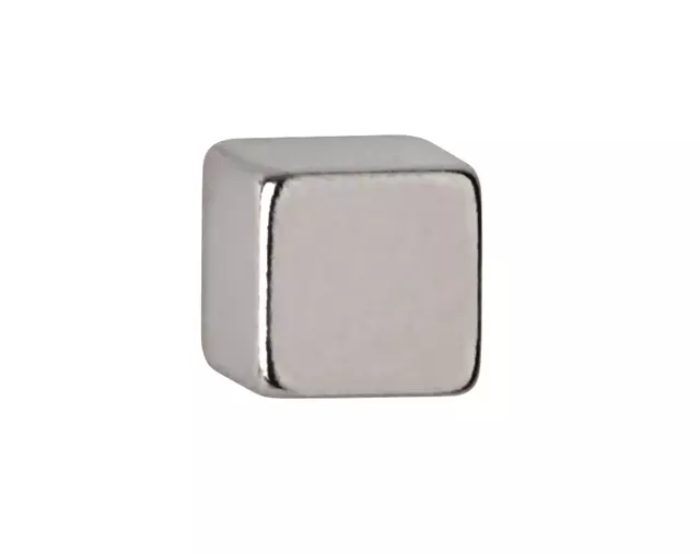 Een Magneet MAUL Neodymium kubus 5x5x5mm 1.1kg koop je bij All Office Kuipers BV