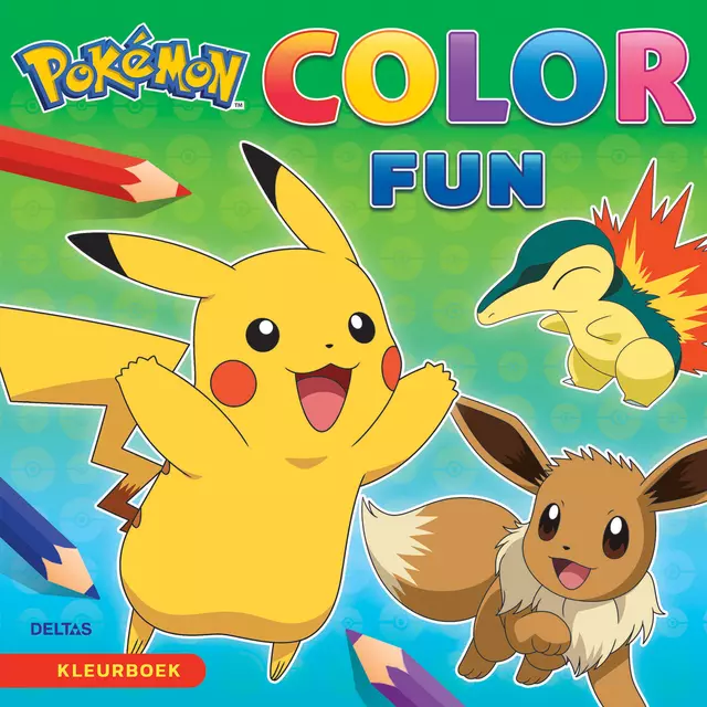 Een Kleurboek Deltas Pokémon Color Fun koop je bij De Rijk Kantoorshop