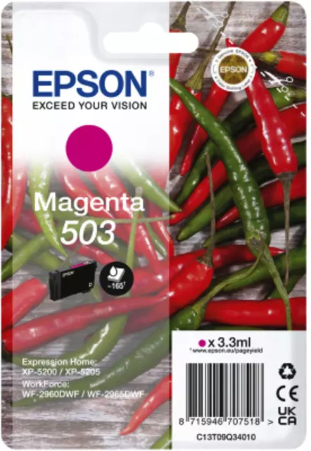 Een Inktcartridge Epson 503 T09Q34 rood koop je bij De Rijk Kantoorshop