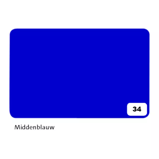 Een Fotokarton Folia 2z 50x70cm 300gr nr34 middenblauw koop je bij All Office Kuipers BV