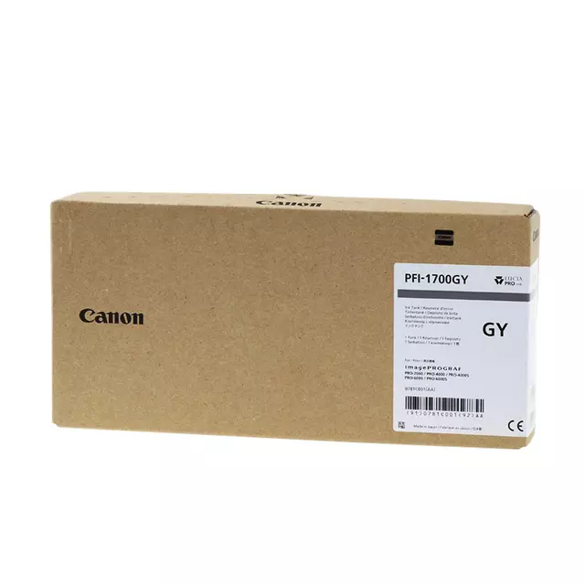 Een Inktcartridge Canon PFI-1700 grijs koop je bij All Office Kuipers BV