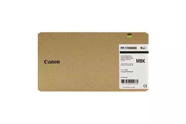 Een Inktcartridge Canon PFI-1700 mat zwart koop je bij All Office Kuipers BV