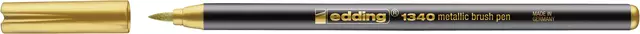 Brushpen edding 1340 metallic goud