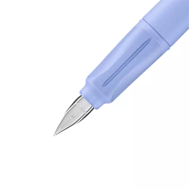 Een Vulpen STABILO Easybuddy rechtshandig medium babyblauw blister à 1 stuk koop je bij Kantorice office & business supplies