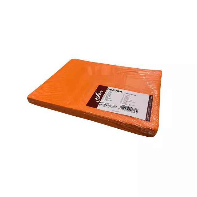 Een Placemats oranje Infibra 30x40cm 250vel koop je bij De Joma BV