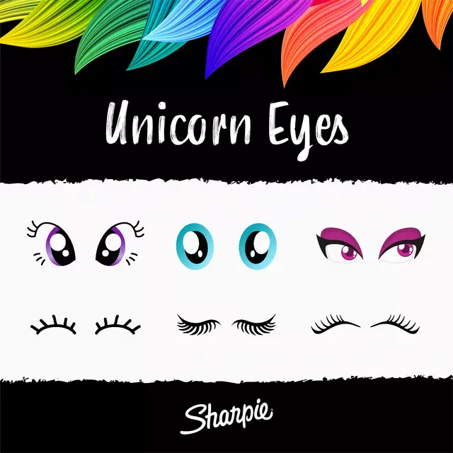 Een Viltstift Sharpie rond unicorn giftpack fijn assorti à 10 stuks koop je bij Sysdicom BV