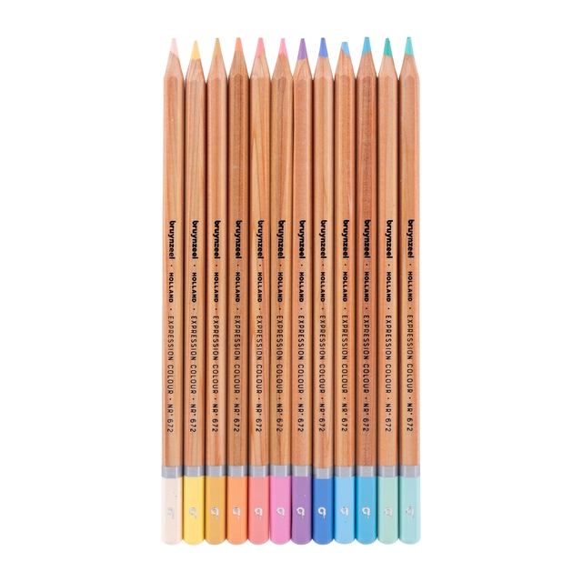 Een Kleurpotlood Bruynzeel 12 stuks pastel kleuren koop je bij VDP Office