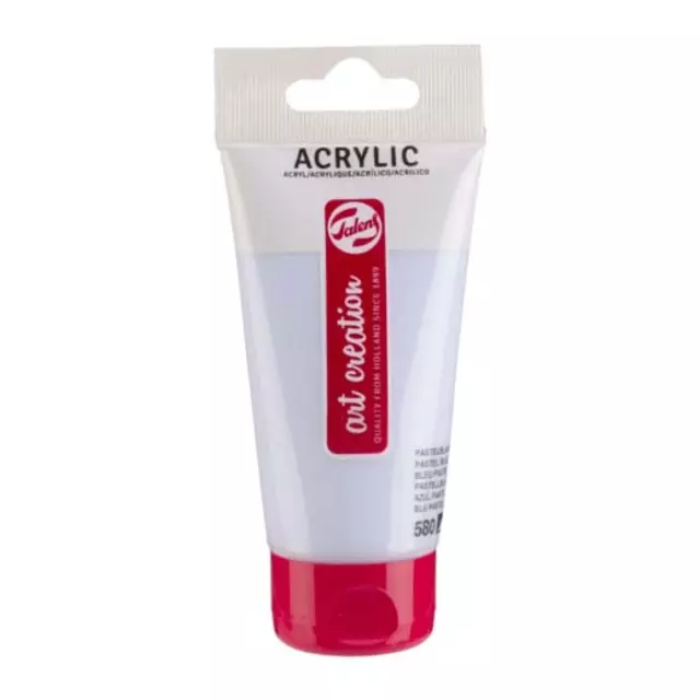 Een Acrylverf TAC 580 pastelblauw tube 75ml koop je bij Egner kantoorspecialisten