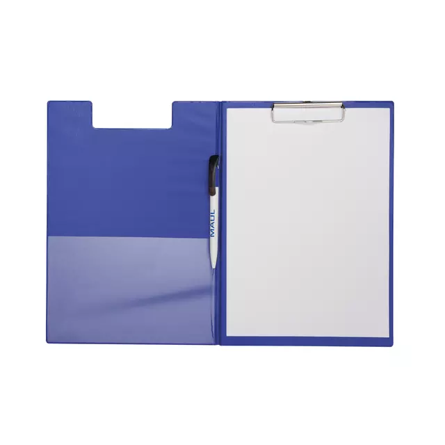 Buy your Klembordmap MAULpoly A4 staand PP-folie blauw at QuickOffice BV