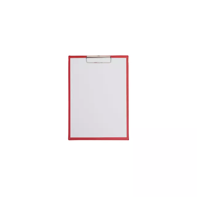 Een Porte-bloc MAULpoly A4 portrait film PP rouge koop je bij QuickOffice BV