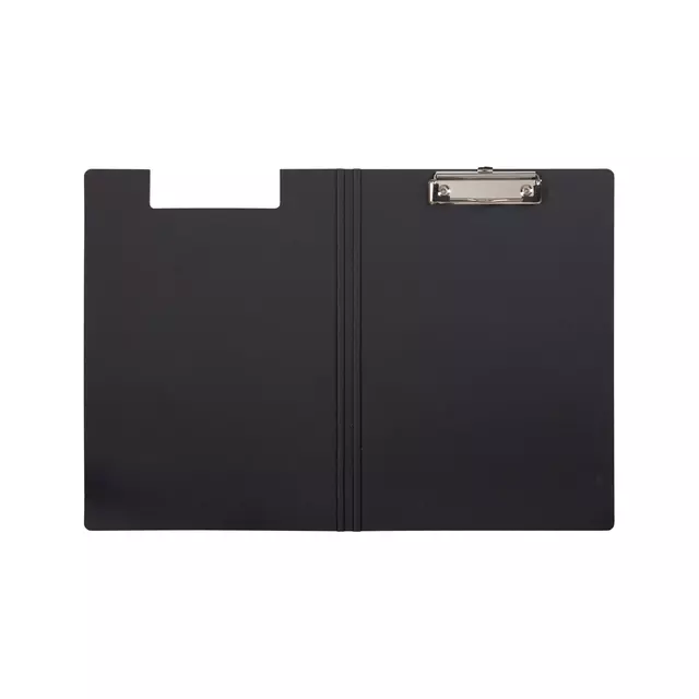 Een Porte-bloc à rabat MAULbalance A4 carton renforcé dos 8mm noir koop je bij QuickOffice BV