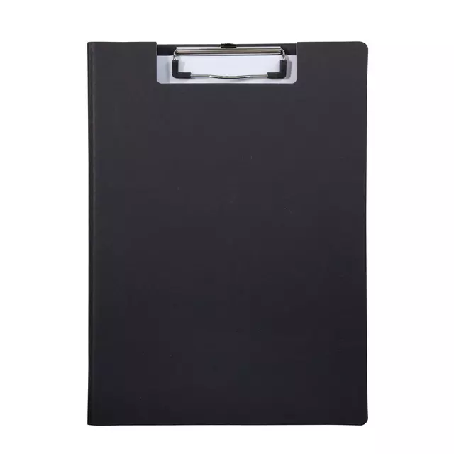 Een Porte-bloc à rabat MAULbalance A4 carton renforcé dos 8mm noir koop je bij QuickOffice BV