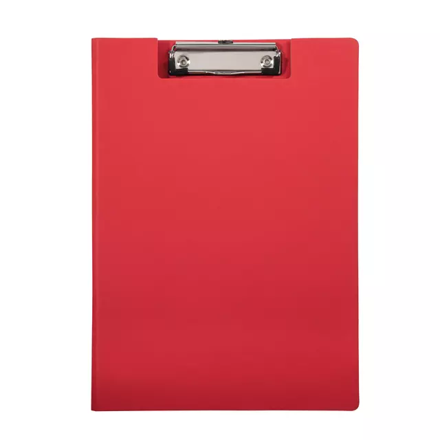 Een Porte-bloc à rabat MAULbalance A4 portrait carton renforcé dos 8mm rouge koop je bij QuickOffice BV