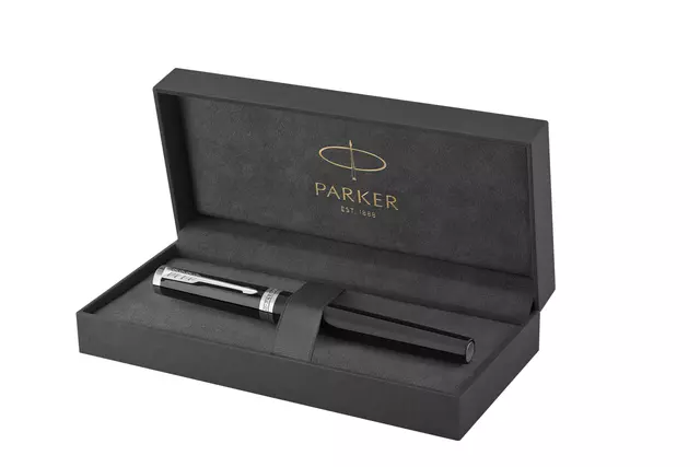 Een Vulpen Parker Ingenuity black CT medium koop je bij iPlusoffice