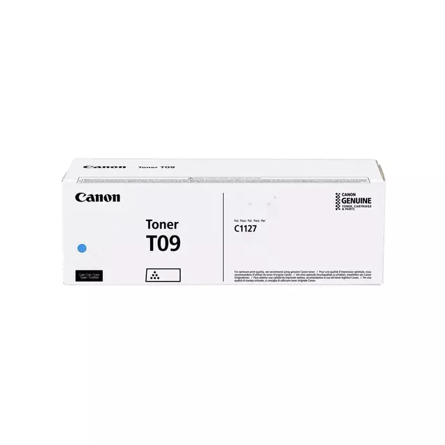 Een Tonercartridge Canon T09 blauw koop je bij BeteS