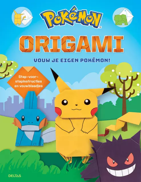 Origamiboek Deltas Pokémon