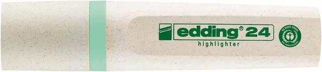 Een Markeerstift edding 24 Eco 2-5mm pastel groen koop je bij All Office Kuipers BV