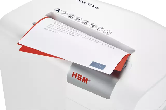 Een Papiervernietiger HSM shredstar X12pro 2x15mm koop je bij All Office Kuipers BV