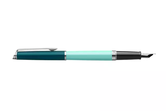 Een Vulpen Waterman Hémisphère Colour Blocking green CT medium koop je bij iPlusoffice