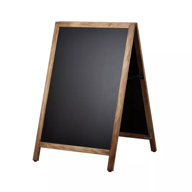 Een Krijt stoepbord Europel 660x1040mm DELUX natuur koop je bij De Rijk Kantoorshop