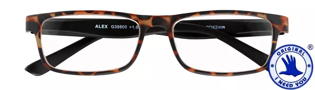 Een Leesbril I Need You +2.50dpt Alex havanna-zwart koop je bij All Office Kuipers BV