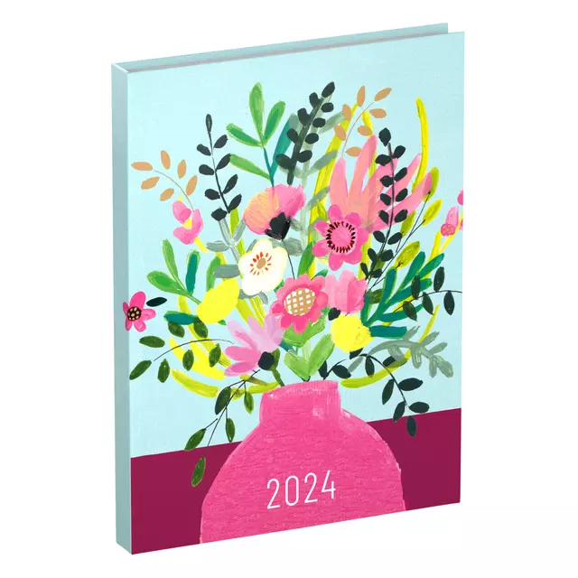 Een Agenda 2024 Lannoo Paper Salad bloemen 7dagen/2pagina's 110x150 koop je bij Sysdicom BV