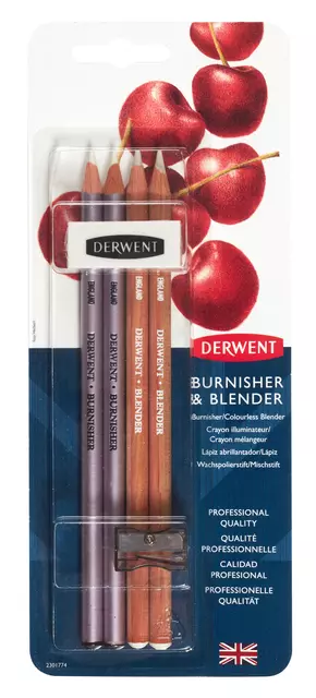 Een Blender + polijst potlodenset Derwent koop je bij All Office Kuipers BV