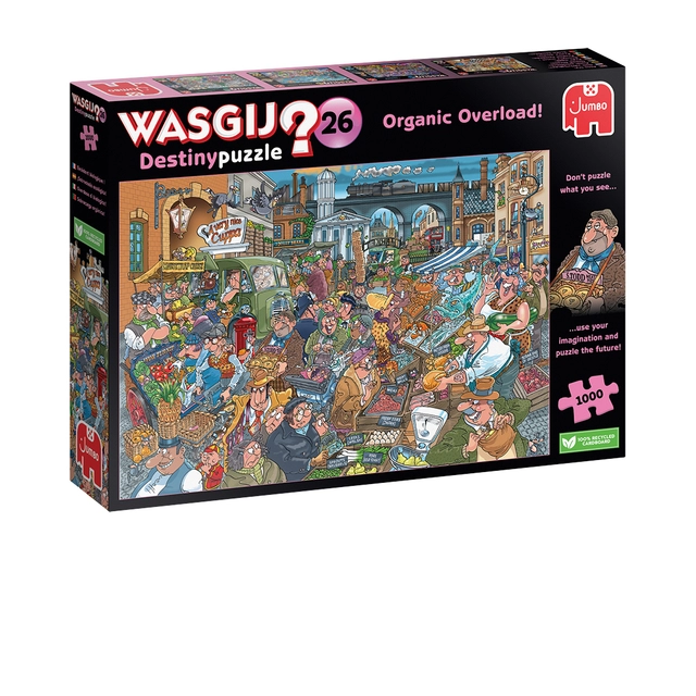 Een Puzzel Wasgij Destiny 26 Organic Overload 1000st koop je bij Company Supplies