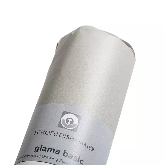 Een Tekenpapier Schoellershammer Glama Basic 66cmx50m 60gr transparant koop je bij De Joma BV