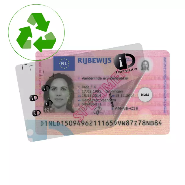 Een Beschermfolie PassProtect voor rijbewijs koop je bij De Joma BV