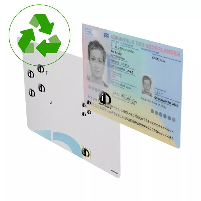 Een Beschermfolie PassProtect voor paspoort koop je bij QuickOffice BV