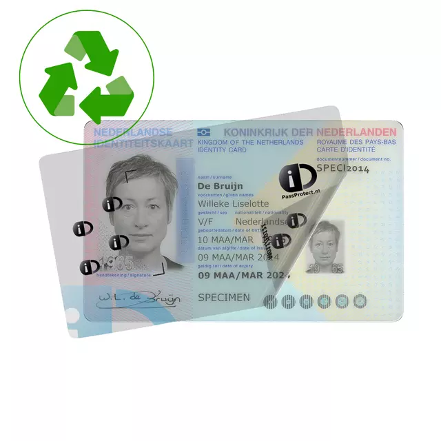 Een Beschermfolie PassProtect voor ID-kaart koop je bij All Office Kuipers BV
