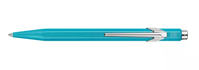 Een Balpen Caran d'Ache Colormat-X 849 turquoise koop je bij Egner kantoorspecialisten