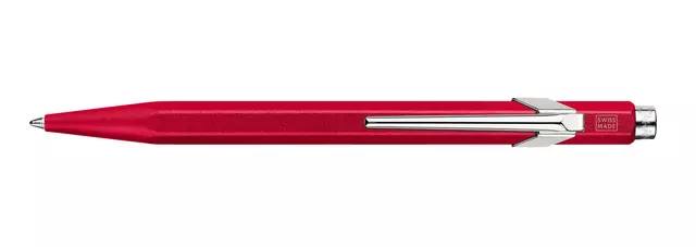 Een Balpen Caran d'Ache Colormat-X 849 rood koop je bij Friese Schrijfkamer