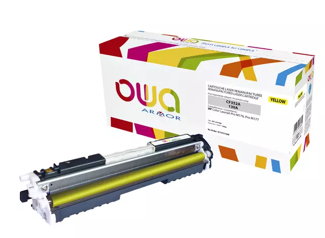 Een Tonercartridge OWA HP CF352A geel koop je bij All Office Kuipers BV