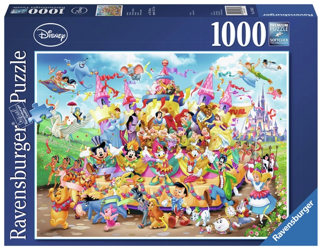 Een Puzzel Disney Disney optocht 1000 stukjes koop je bij Deska Alles voor Kantoor