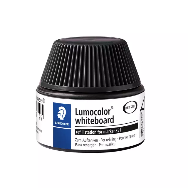 Buy your Viltstiftvulling Staedtler Lumocolor whiteboard 30ml zwart at QuickOffice BV