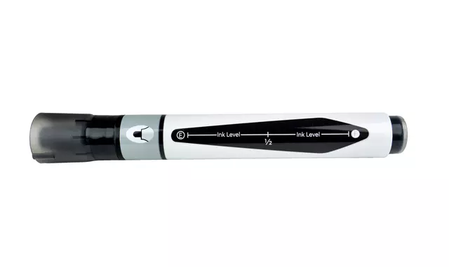 Een Viltstift Nobo whiteboard Liquid ink rond assorti 3mm 10stuks koop je bij De Joma BV