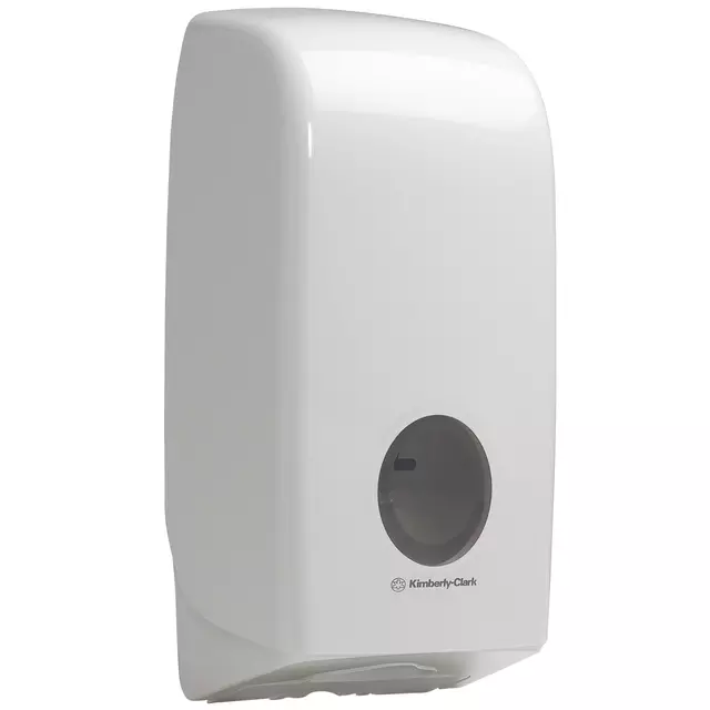 Een Toiletpapierdispenser Aquarius gevouwen tissue wit 6946 koop je bij De Joma BV
