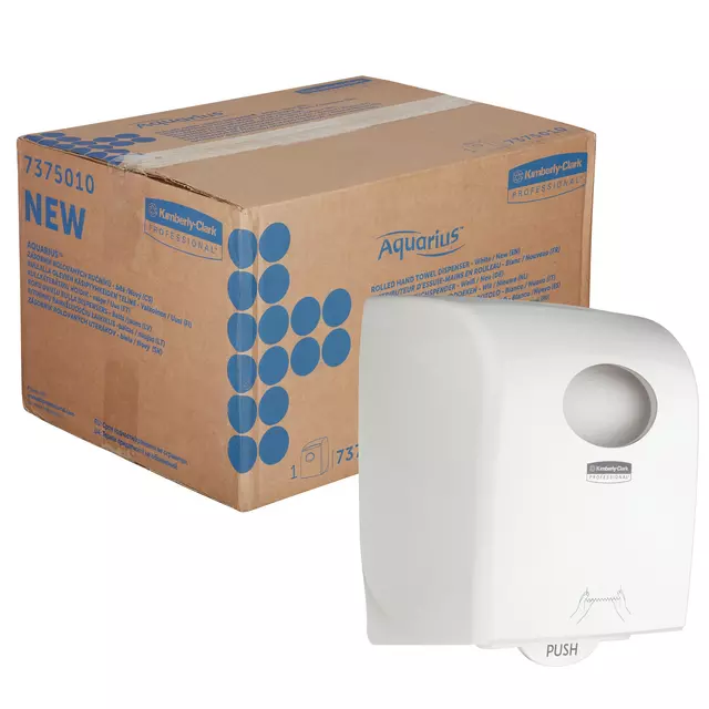 Een Handdoekroldispenser Aquarius wit 7375 koop je bij Kantorice office & business supplies