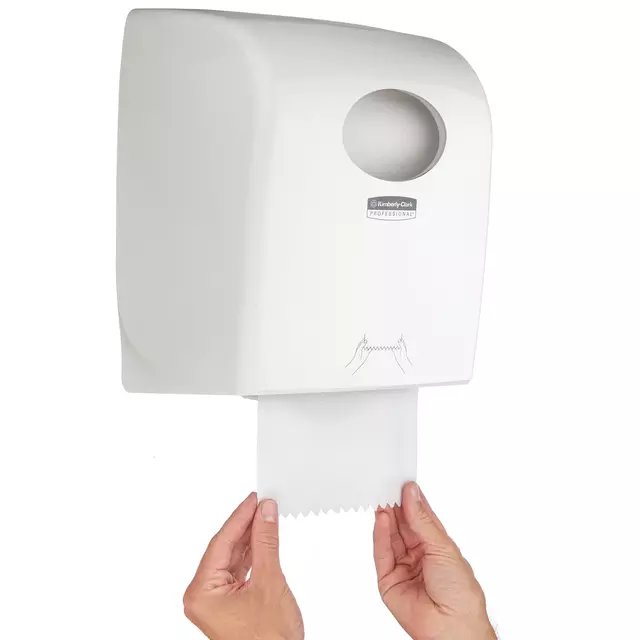 Een Handdoekroldispenser Aquarius wit 7375 koop je bij QuickOffice BV