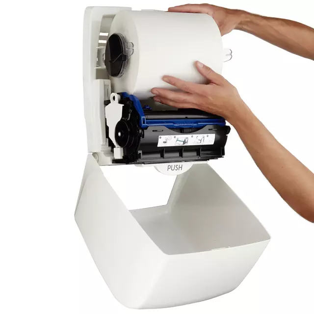 Een Handdoekroldispenser Aquarius wit 7375 koop je bij QuickOffice BV