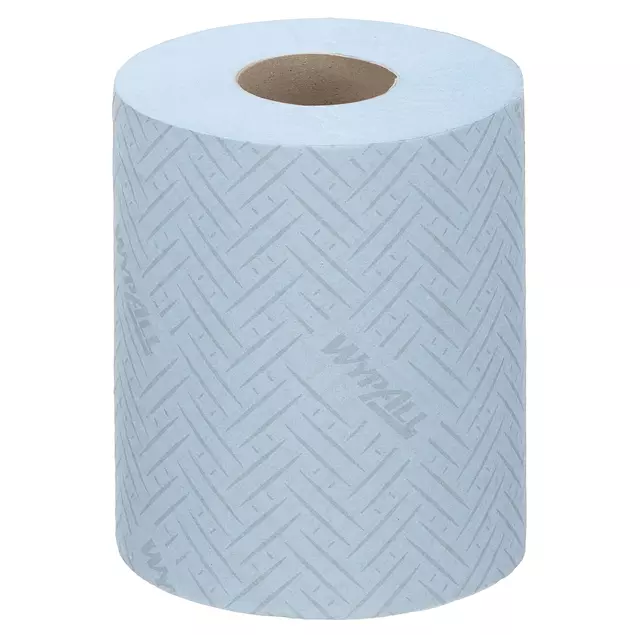 Een Poetsrol WypAll L10 1-laags 18,3cm106m 6 rollen à 280 vel blauw 6220 koop je bij Clippz! Office Supplies