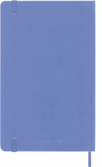 Een Notitieboek Moleskine large 130x210mm lijn hard cover hydrangea blue koop je bij De Joma BV