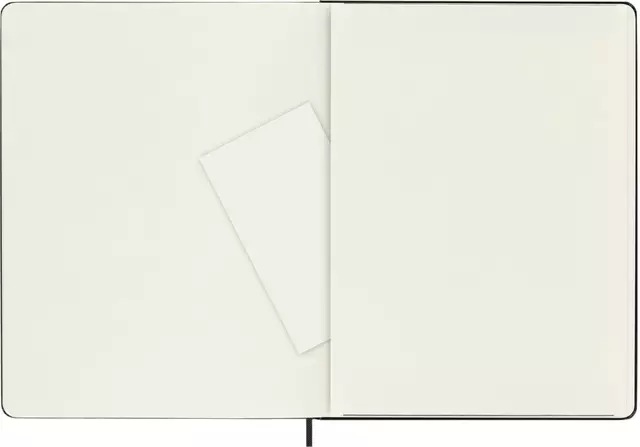 Een Notitieboek Moleskine XL 190x250mm blanco hard cover zwart koop je bij All Office Kuipers BV